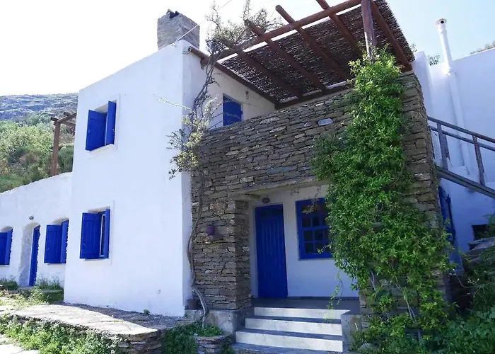 Traditional Village House On Kea